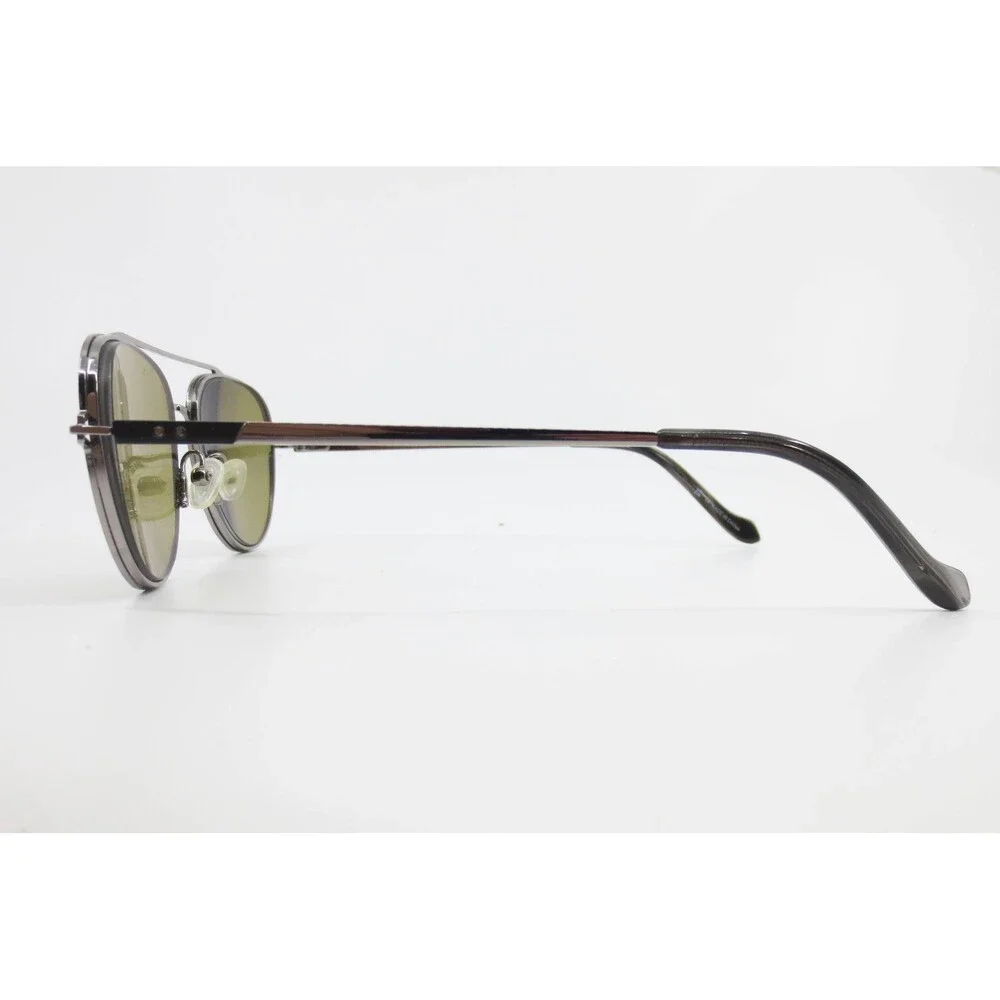 Colours by Alexander Julian BAX Aviator Black Metal Eyeglasses Frames 52-17-140